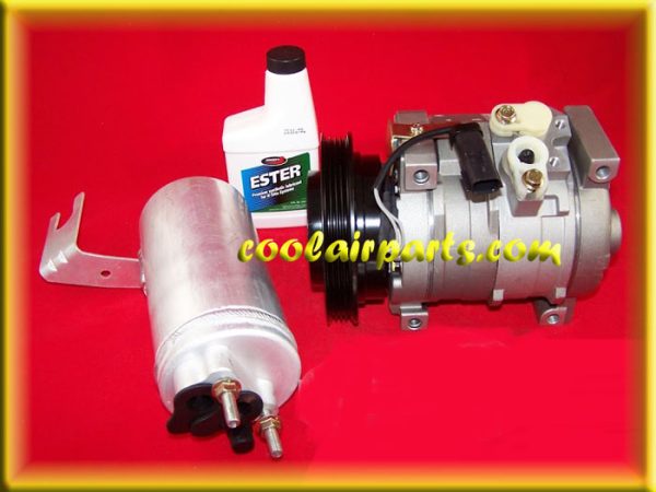 2000 - 2007 Neon PT Cruiser New AC Compressor FULL AC KIT  2 Years Warranty  28001